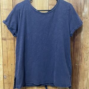 Gilded Intent, Medium, Cotton Blue, T-shirt.